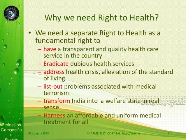 Right To Health As Fundamental Right In India Right To Health As Fundamental Right In India