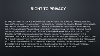 Supreme Court Right To Privacy Cases – VJNT