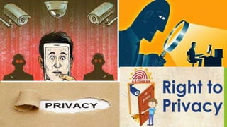 Right to privacy on internet and Data Protection | PPTX