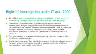 Right to privacy on internet and Data Protection | PPTX