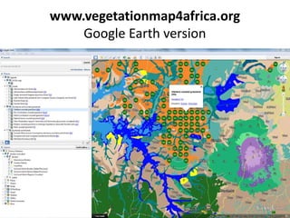 Right tree right place: vegetationmap4africa and Uganda Tree Finder