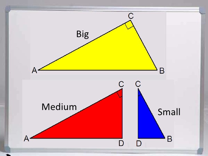 similarity in right triangles similarity in right triangles