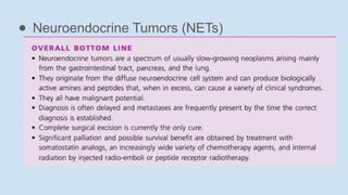 ● Neuroendocrine Tumors (NETs)
 