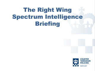 The Right Wing
Spectrum Intelligence
Briefing
 