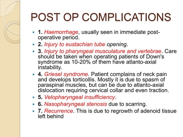 ADENOIDS&ADENOIDECTOMY BY ROOHIA | PPT