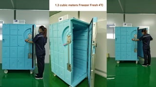 1.3 cubic meters Freezer Fresh 4℃
 