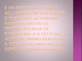 Rigoletto alla Ca d'industria