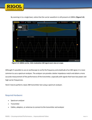 Rigol Scope Python Example Rigol RF basics_knowledge_applications | PDF
