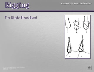 © 2015 by American Technical Publishers
All rights reserved
Chapter 2 — Knots and Hitches
The Single Sheet Bend
 