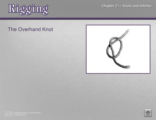© 2015 by American Technical Publishers
All rights reserved
Chapter 2 — Knots and Hitches
The Overhand Knot
 
