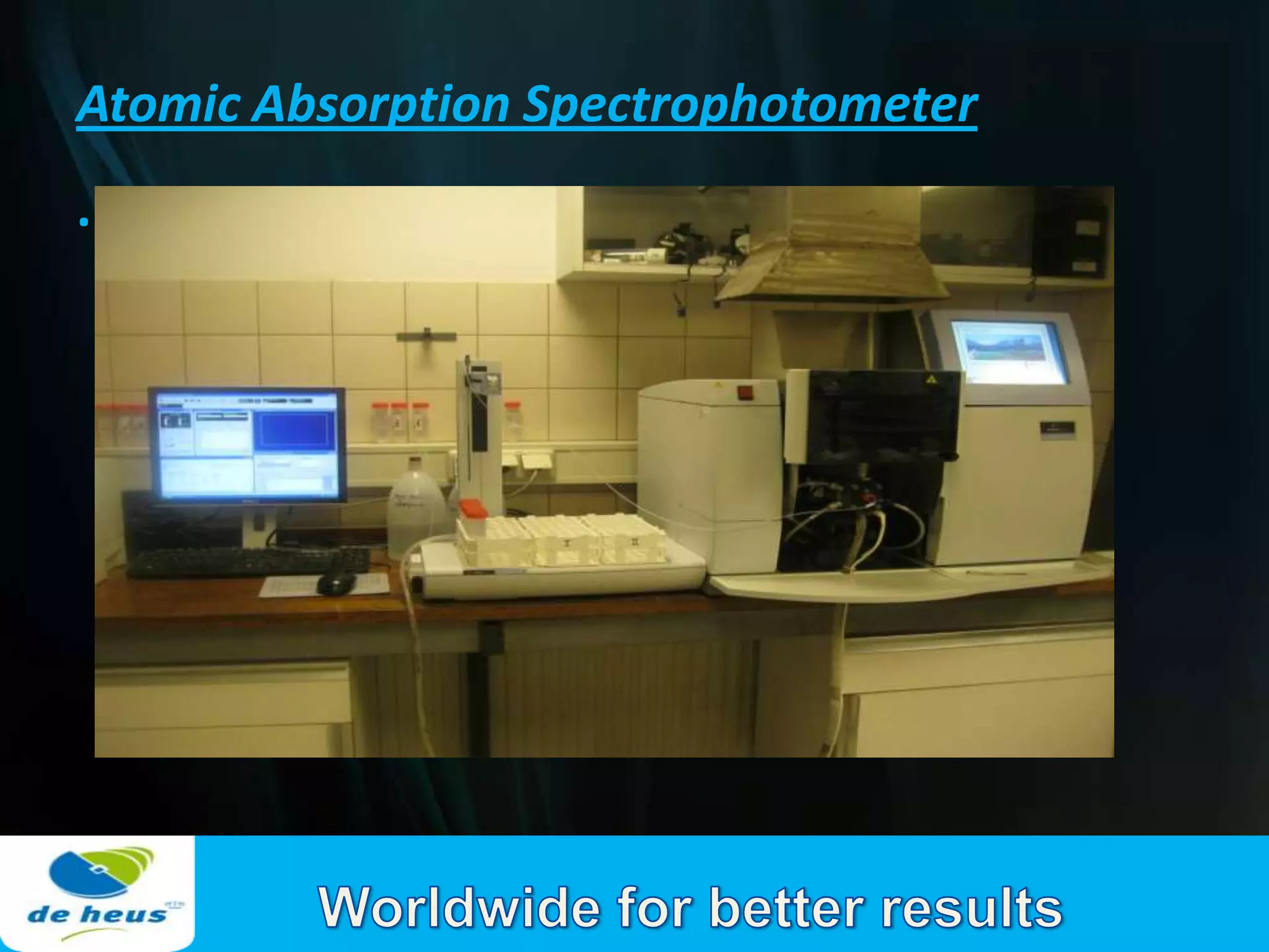 Atomic Absorption Spectrophotometer
.
 