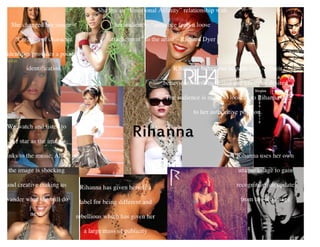 Rihanna collage