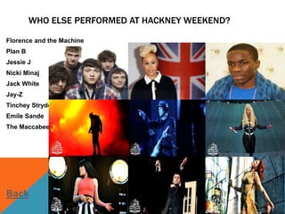 Rihanna live @ hackney weekend bbc radio 1 by tei c | PPTX