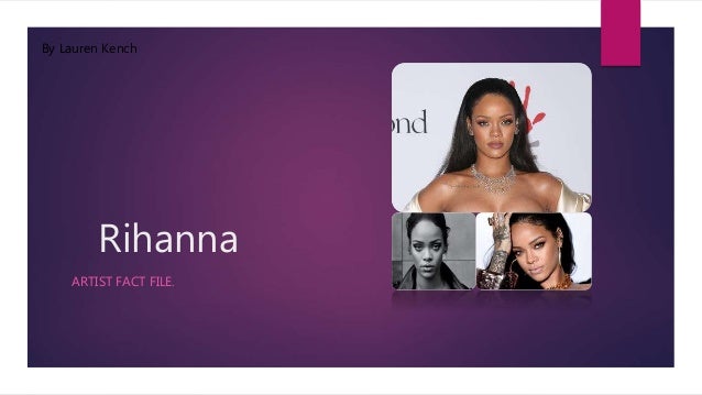 rihanna presentation english