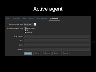 Active agent
 