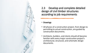 Comprehensive Guide to Detailed Design of Civil Timber Structures | PPTX