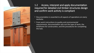 Comprehensive Guide to Detailed Design of Civil Timber Structures | PPTX
