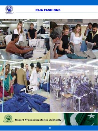 Rija Fashion-Export Processing Zones Pakistan | PPTX