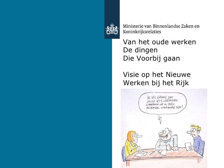 Ambtenaar Voor De Toekomst Het Nieuwe