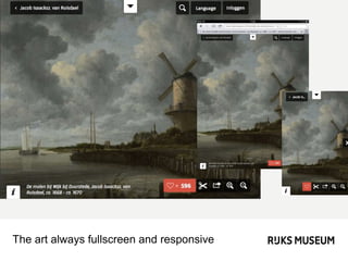 The art always fullscreen and responsive

 