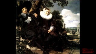 HALS, Frans
Married Couple in a Garden (detail)
c. 1622
Oil on canvas
Rijksmuseum, Amsterdam
 