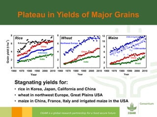 Rijsberman cgiar science overview funders forum 2-11-2012
