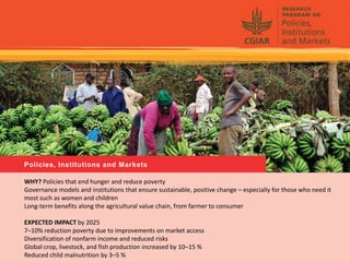 Rijsberman cgiar science overview funders forum 2-11-2012