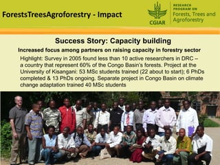 Rijsberman cgiar science overview funders forum 2-11-2012