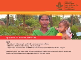 Rijsberman cgiar science overview funders forum 2-11-2012