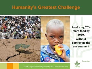 Rijsberman cgiar science overview funders forum 2-11-2012