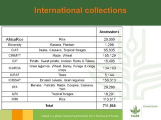 Rijsberman cgiar science overview funders forum 2-11-2012