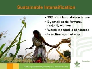 Rijsberman cgiar science overview funders forum 2-11-2012