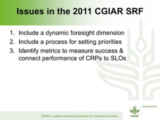 Rijsberman gcard2  foresight