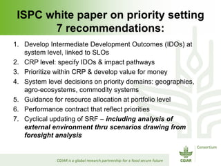 Rijsberman gcard2  foresight