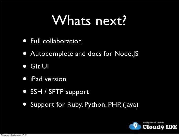 How We Architected Cloud9 Ide For Scale On Nodejs Rik Arends Cloud9