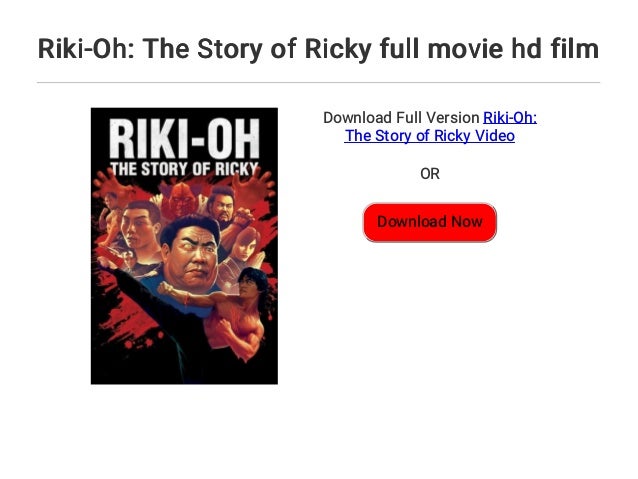 Riki Oh The Story Of Ricky Full Movie Hd Film