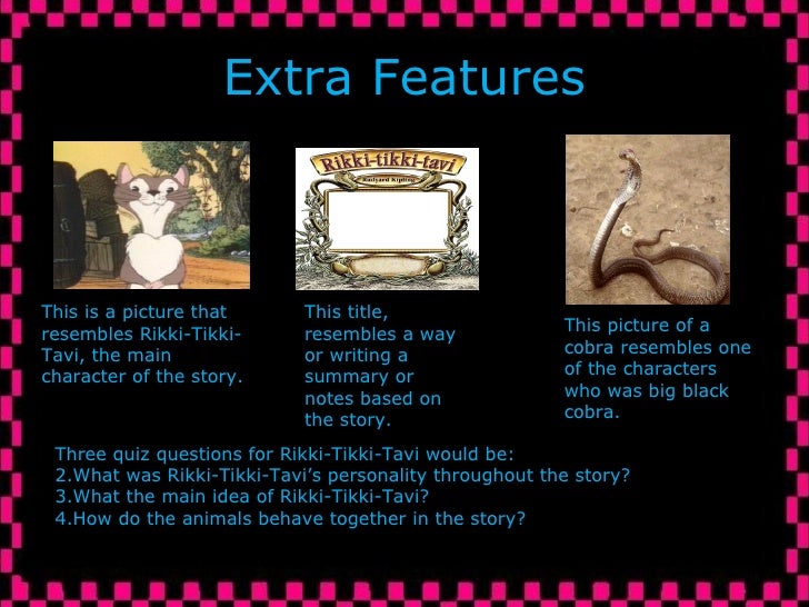 Rikki tikki tavi essay