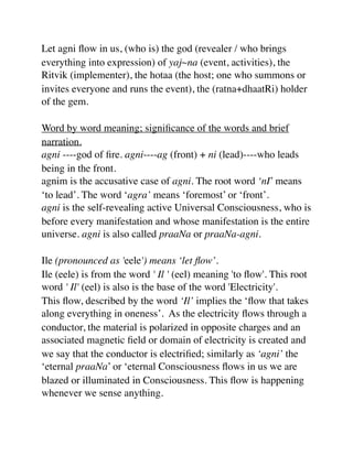Agni and the first hymn of Rik Veda | PDF
