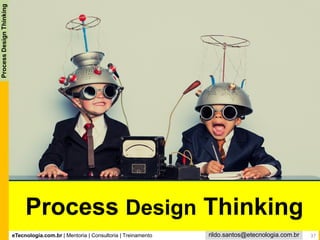 eTecnologia.com.br | Mentoria | Consultoria | Treinamento
ProcessDesignThinking
rildo.santos@etecnologia.com.br
Process Design Thinking
37
 