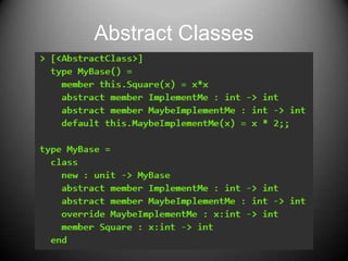 Abstract Classes