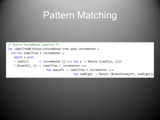 Pattern Matching
