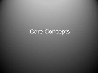 Core Concepts