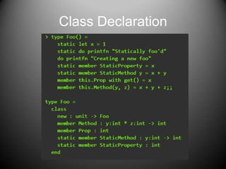 Class Declaration