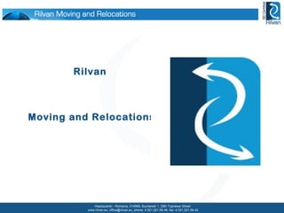 Rilvan  Moving and Relocations 