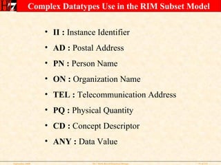 Rim Based Relational Database Design Tutorial September 2008 | PPT