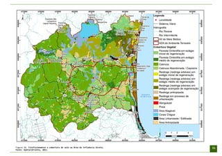 Figura 26: Fitofisionomias e cobertura do solo na Área de Influência Direta.   31
Fonte: HydrosOrienta, 2011.
 