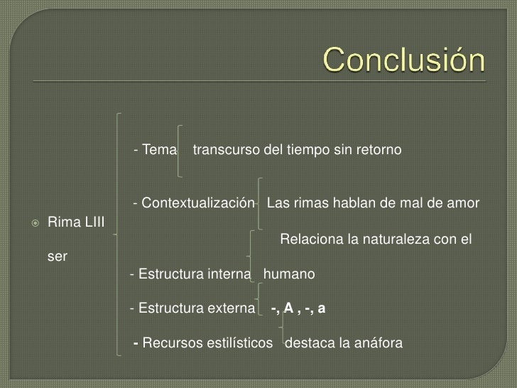 Rima liii de bécquer power point