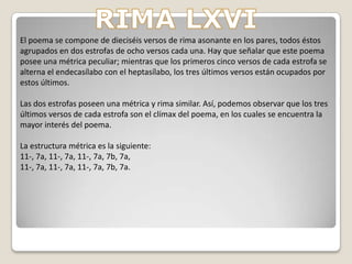 Rimas XXX – LI: El fracaso, el desengaño por el amor perdido