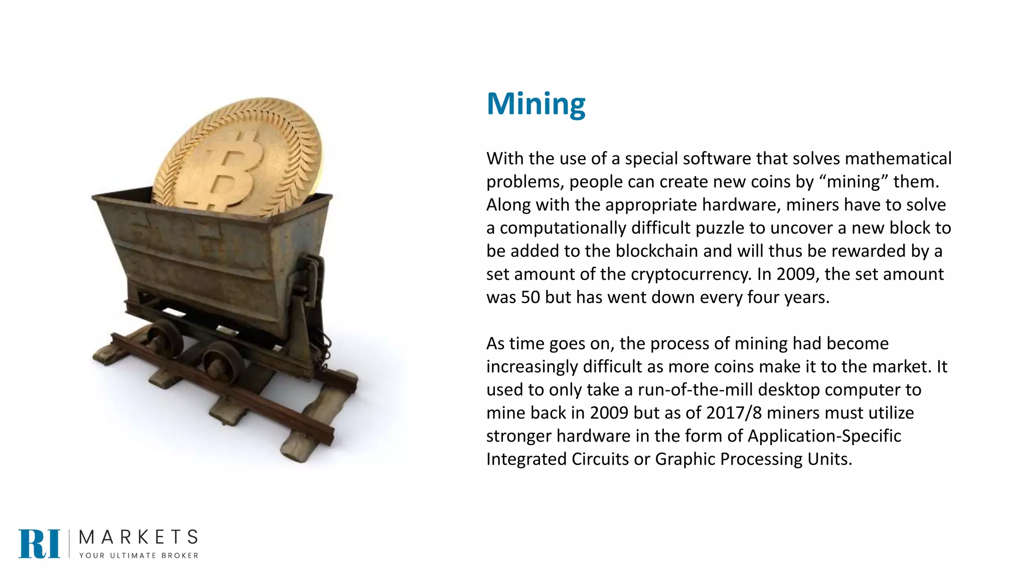 RImarkets- The rise of BitCoin | PPTX