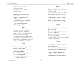 )16 (
© Pehuén Editores, 2001
GUSTAVO ADOLFO BECQUER RIMAS Y LEYENDAS
Sólo sé que nos volvimos
los dos a un tiempo
y nuestros ojos se hallaron,
y sonó un beso.
Creación de Dante era el libro,
era su Infierno.
Cuando a él bajamos los ojos,
yo dije trémulo:
“¿Comprendes ya que un poema
cabe en un verso?”
Y ella respondió encendida:
“¡Ya lo comprendo!”
XXX
Asomaba a sus ojos una lágrima
a mi labio una frase de perdón;
habló el orgullo y se enjugó su llanto,
y la frase en mis labios expiró.
Yo voy por un camino, ella por otro;
pero al pensar en nuestro mutuo amor
yo digo aún: “¿Por qué callé aquel día?”
y ella dirá: “¿Por qué no lloré yo?”
XXXI
Nuestra pasión fue un trágico sainete,
en cuya absurda fábula
lo cómico y lo grave confundidos
risas y llanto arrancan.
Pero fue lo peor de aquella historia
que al fin de la jornada,
a ella tocaron lágrimas y risas,
¡y a mí sólo las lágrimas!
XXXII
Pasaba arrolladora en su hermosura,
y el paso le dejé:
ni aun a mirarla me volví, y no obstante
algo a mi oído murmuró: “Esa es.”
¿Quién reunió la tarde a la mañana?
Lo ignoro: sólo sé
que en una breve noche de verano
se unieron los crepúsculos, y... “fue”.
XXXIII
Es cuestión de palabras, y no obstante
ni tú ni yo jamás,
después de lo pasado, convendremos
en quien la culpa está.
¡Lástima que el amor un diccionario
no tenga donde hallar
cuándo el orgullo es simplemente orgullo,
y cuándo es dignidad!
XXXIV
Cruza callada y son sus movimientos
silenciosa armonía;
suenan sus pasos, y al sonar, recuerdan
del himno alado la cadencia rítmica.
Los ojos entreabre, aquellos ojos
tan claros corno el día,
y la tierra y el cielo, cuanto abarcan,
 